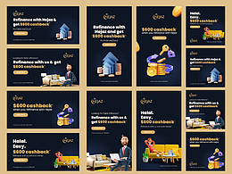 九月到十一月给金融公司做的广告图