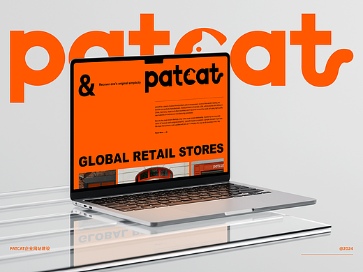PATCAT品牌网站 UI/UX | 企业网页设计