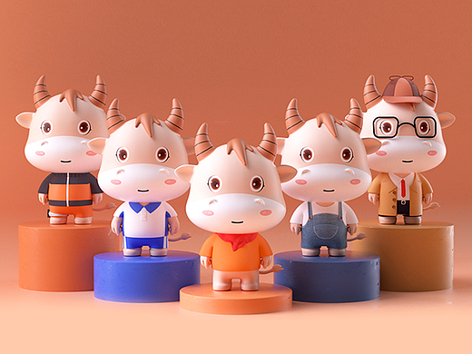 原创IP形象设计（个人主页-ZNjMyNDQ3MjA=） - 产品 - 站酷设计师却尘原创素材 - 站酷ZCOOL