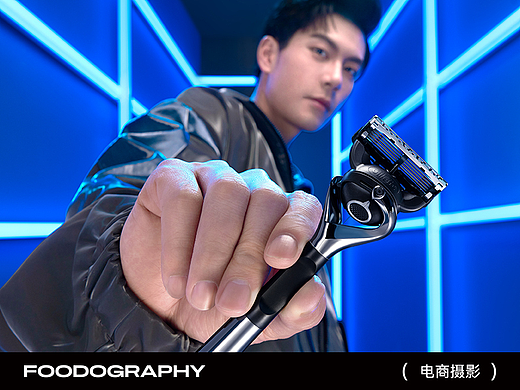 个人护理摄影 | 吉列剃须刀 ✖ foodography