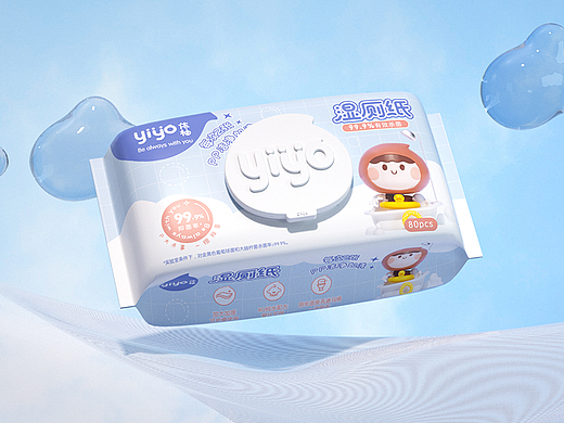 石开设计 | 湿厕纸湿巾品牌&包装设计