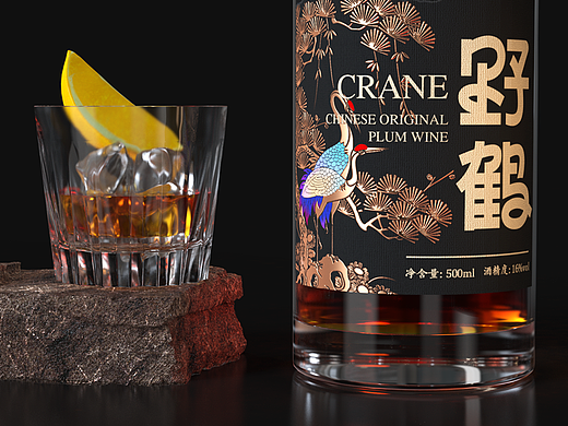 酒包装设计|中式梅酒包装设计