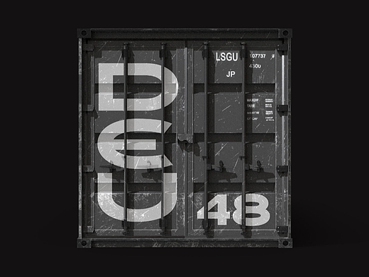 极简未来工业粗体机械机能电竞游戏海报标题英文字体