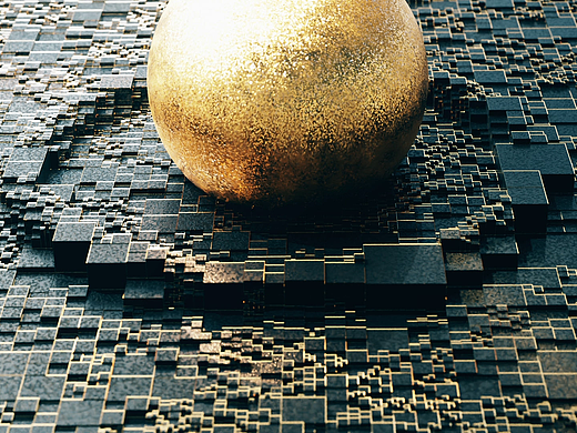 Blender迭代细分/球形域控制