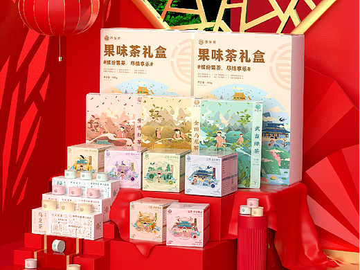 “西窗沏” -- 道茶品牌包装设计