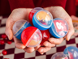 2022兔年创意扭蛋机新年包装盒