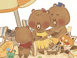 《小熊一家的海岛之旅》节选——毕设展示