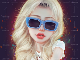 花妖照片转手绘-娃娃风