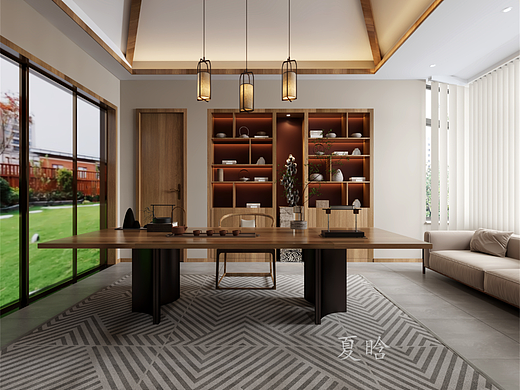 中式茶室装修设计