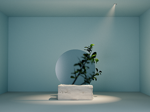 模组化天花灯情景动画