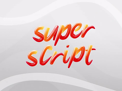 AE模板|3D渐变文字标题字幕立体文字开场片头动效动画