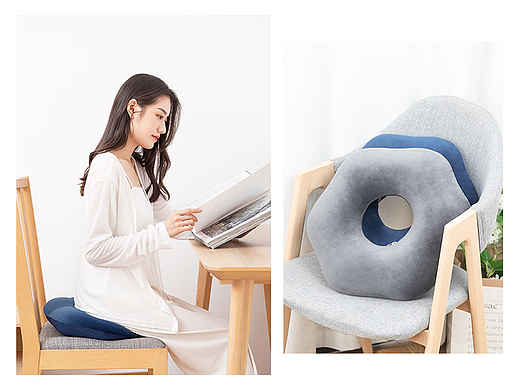 棉花糖花瓣坐垫