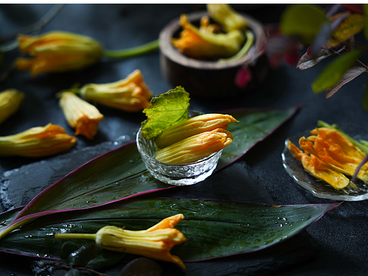 远山摄 | 南瓜花（个人主页-ZNjU2Mjk0MTI=） - 美食摄影 - 站酷设计师远山摄原创素材 - 站酷ZCOOL