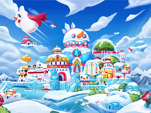 【品牌宣传】雪王历险记动画片