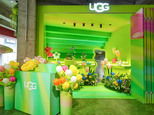 UGG POPUP DESIGN 上海安福路-快闪空间设计