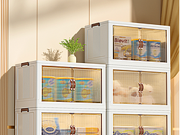 收纳柜置物柜零食柜 | c4d渲染详情页