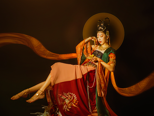 [汉服摄影]敦煌（个人主页-ZNTk0ODYyNjA=） - 人像摄影 - 站酷设计师猫依原创素材 - 站酷ZCOOL