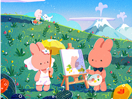 HOT RABBIT一家三口的地球之旅