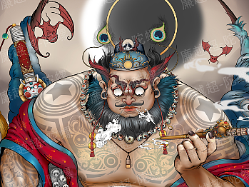 鬼王钟馗_素材网站_图片免费下载-zcool站酷