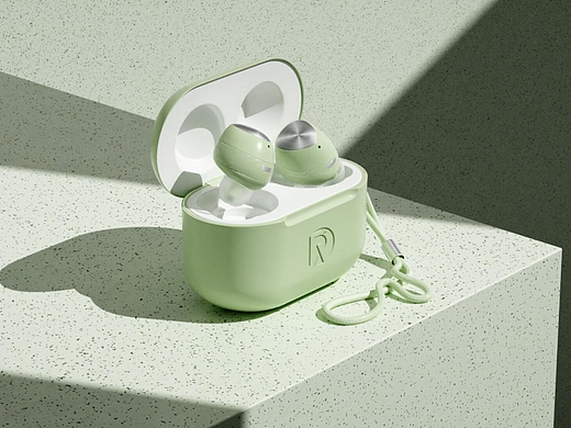 无线蓝牙耳机c4d动画短片三维动效 建模渲染
