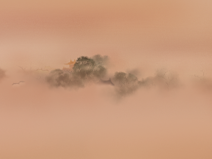 仿南宋法常《煙寺晚鐘圖》（個(gè)人主頁(yè)-ZNjA1NzEzNDA=） - 創(chuàng)作習(xí)作 - 站酷設(shè)計(jì)師青城山下七星草原創(chuàng)素材 - 站酷ZCOOL