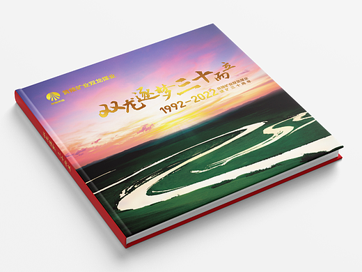 双龙逐梦三十周年画册设计
