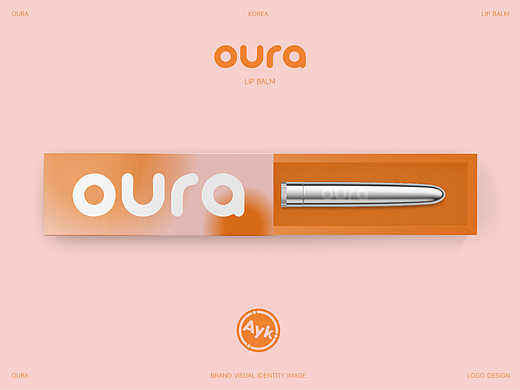 OURA化妆品品牌LOGO设计|护肤美容医美包装LOGOVI设计