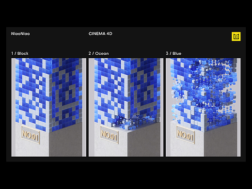 C4D动画︱练习作品︱16个小动画