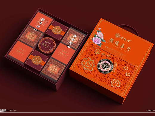 德远兴 x 巨灵设计 月饼礼盒包装设计