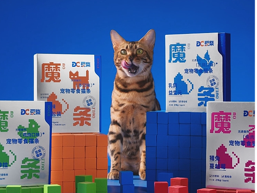 宠物猫条 | 豆柴魔条 | 电商图片 | 宠叔叔传媒