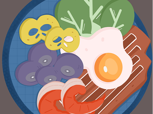 procreate美食元素