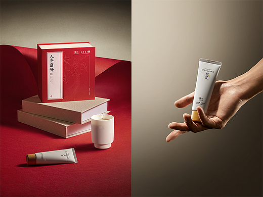 护肤品摄影｜黑爪BLACK PAW 自然手霜 X Handstand倒立