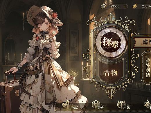维多利亚风格二次元 