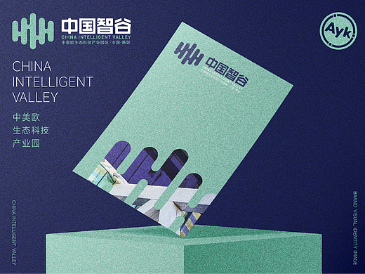 中国智谷产业园品牌LOGO设计｜医药健康丨LOGO VI设计