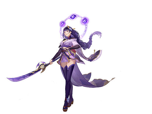 《原神》角色雷神巴尔同人图