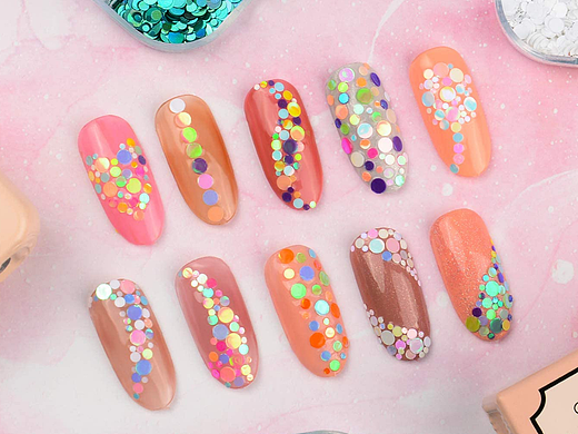 亚马逊主图 美甲 人鱼幻彩亮片（个人主页-ZNjAwODE3MTI=） - 修图/后期 - 站酷设计师甄甄_Phoebe原创素材 - 站酷ZCOOL