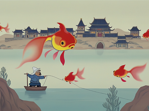 渔夫和金鱼的故事
