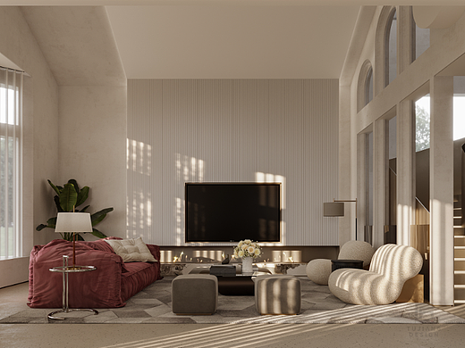 现代简约，清新又温馨的设计，打造舒适亲密的家 ​