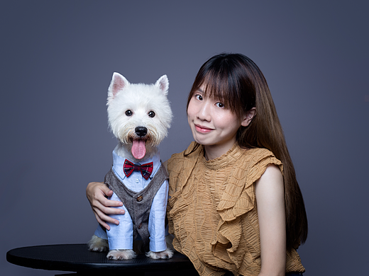 【人宠摄影】西高地和它们的漂亮麻麻
