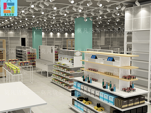 山西精品店货架线下消费场景布局年轻人多样化混合设计