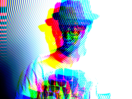 动态视觉设计 | 人物故障风视觉效果设计