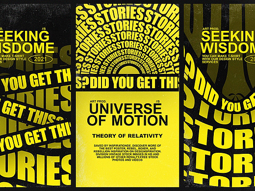 AE模板 | 印刷设计风格排版动力学标题宣传特殊活动