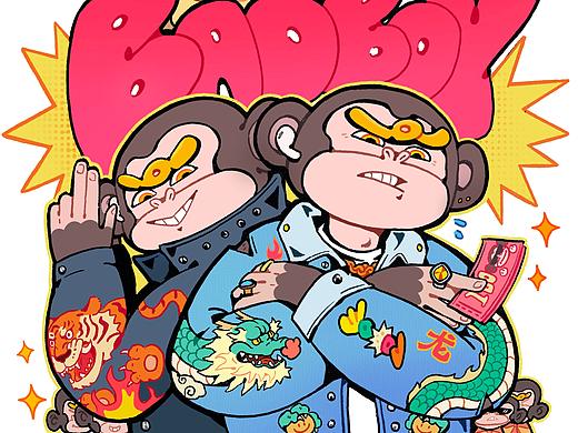 2023作品合集🦾（个人主页-ZNjcwMzI3MzI=） - 新锐潮流插画 - 站酷设计师养猪男孩核桃原创素材 - 站酷ZCOOL