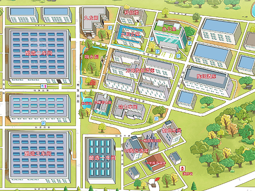 晶桥镇全域旅游示意图手绘地图导览图红军游学路线图