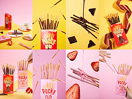 百奇巧克力饼干棒产品拍摄