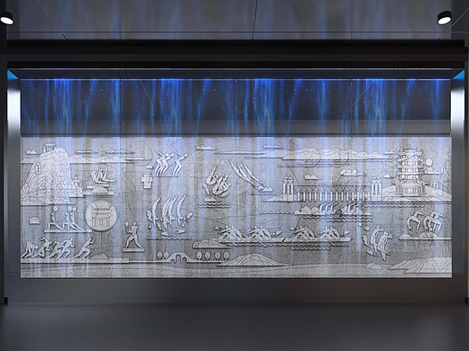 湖北体育主题浮雕 石材雕刻