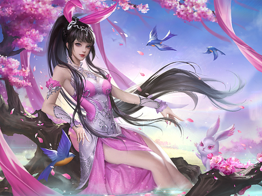 小舞1（個人主頁-ZNjIxODA5ODg=） - 商業(yè)插畫 - 站酷設(shè)計師咻嘰ayame原創(chuàng)素材 - 站酷ZCOOL