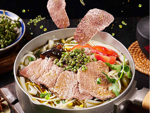 面条/米线/抄手/牛肉面灯箱海报拍摄