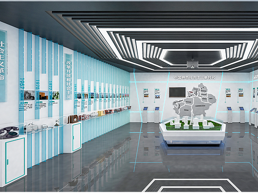 新疆博尔塔拉电力空间设计（个人主页-ZNjUyNjQwOTI=） - 展陈设计 - 站酷设计师三石三斤Brand原创素材 - 站酷ZCOOL