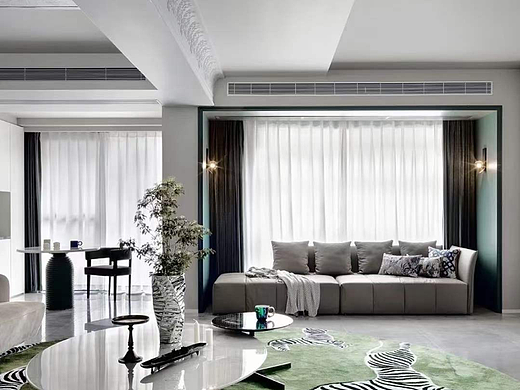 夏天清爽的家装看着格外好看呢